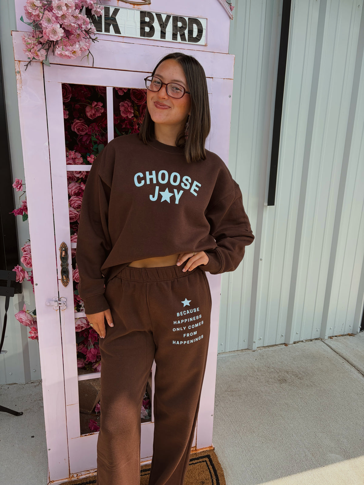 Choose Joy Brown Set