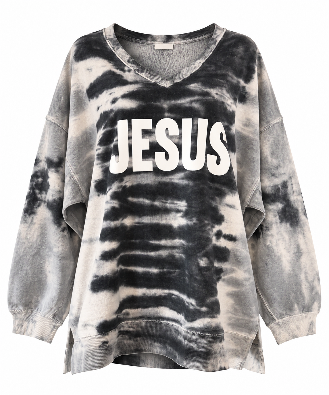 JESUS Tie Die Sweater