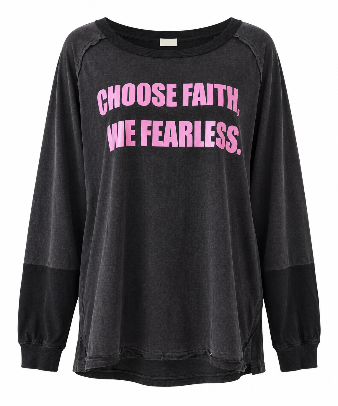 Choose Faith + Live Fearless Top